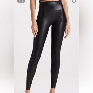 Spanx faux leather leggings